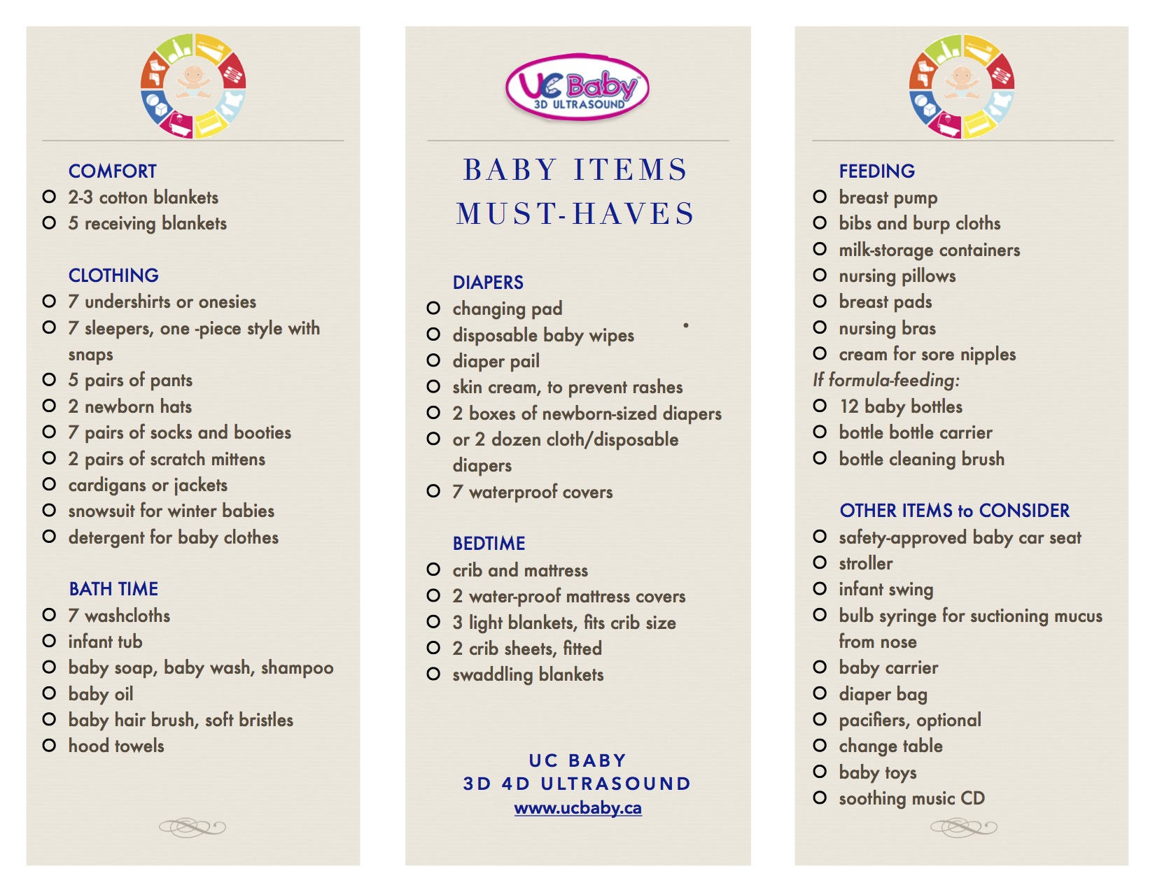 Baby Items Checklist: Must-haves for the First Year