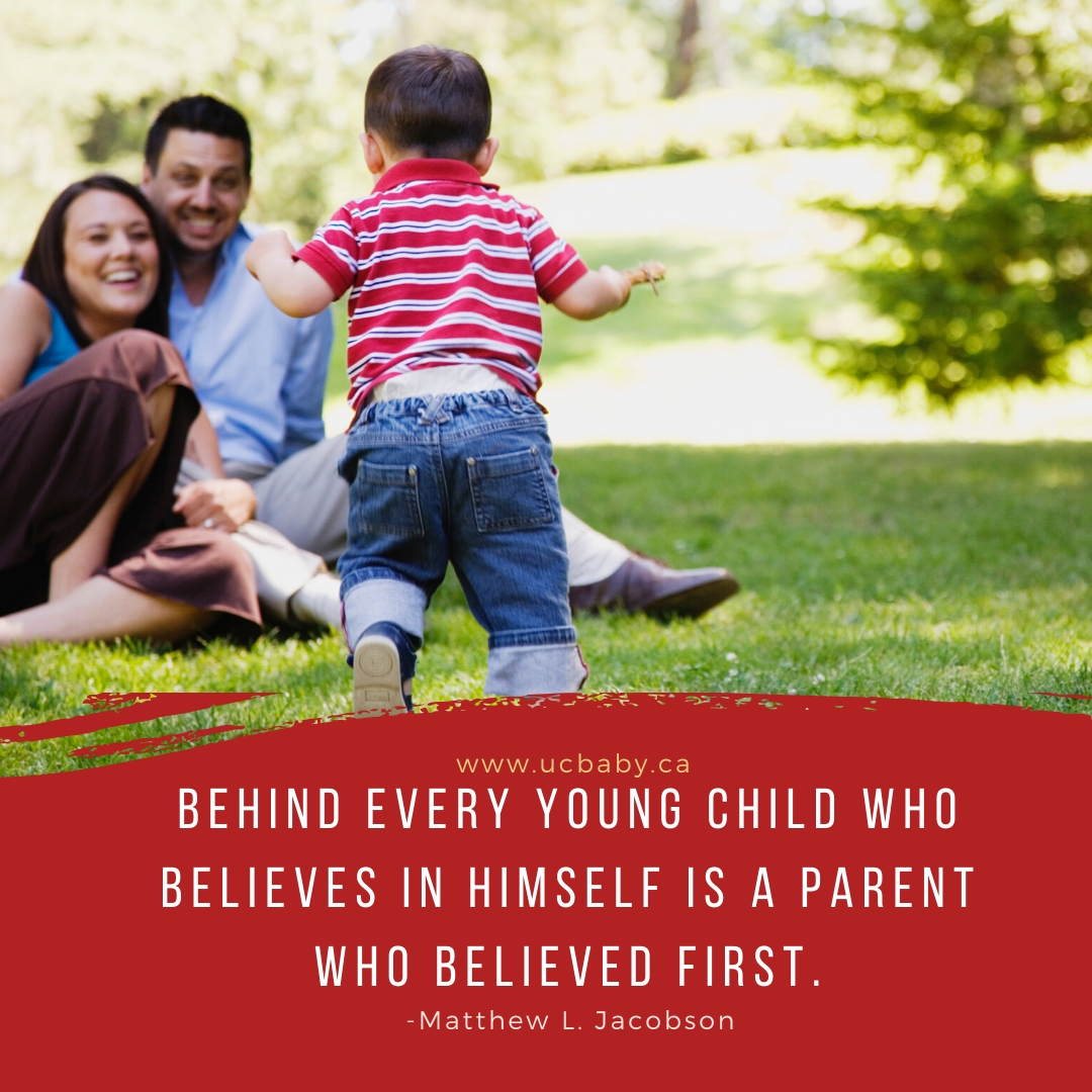 UC Baby Motherhood Quote 112019 - Believe in Child