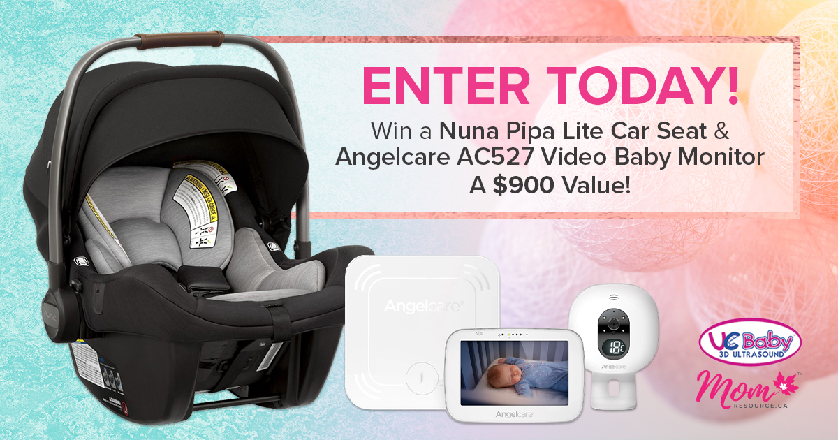 NUNA PIPA LITE CAR SEAT & ANGELCARE AC527 VIDEO BABY MONITOR