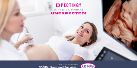 UC Baby 3D Ultrasound Image - giveaway