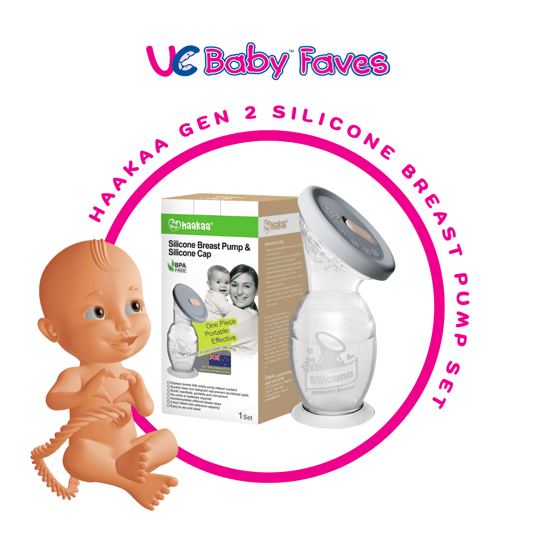 UC Baby Faves - Haakaa Silicone Breast Pump - UC Baby