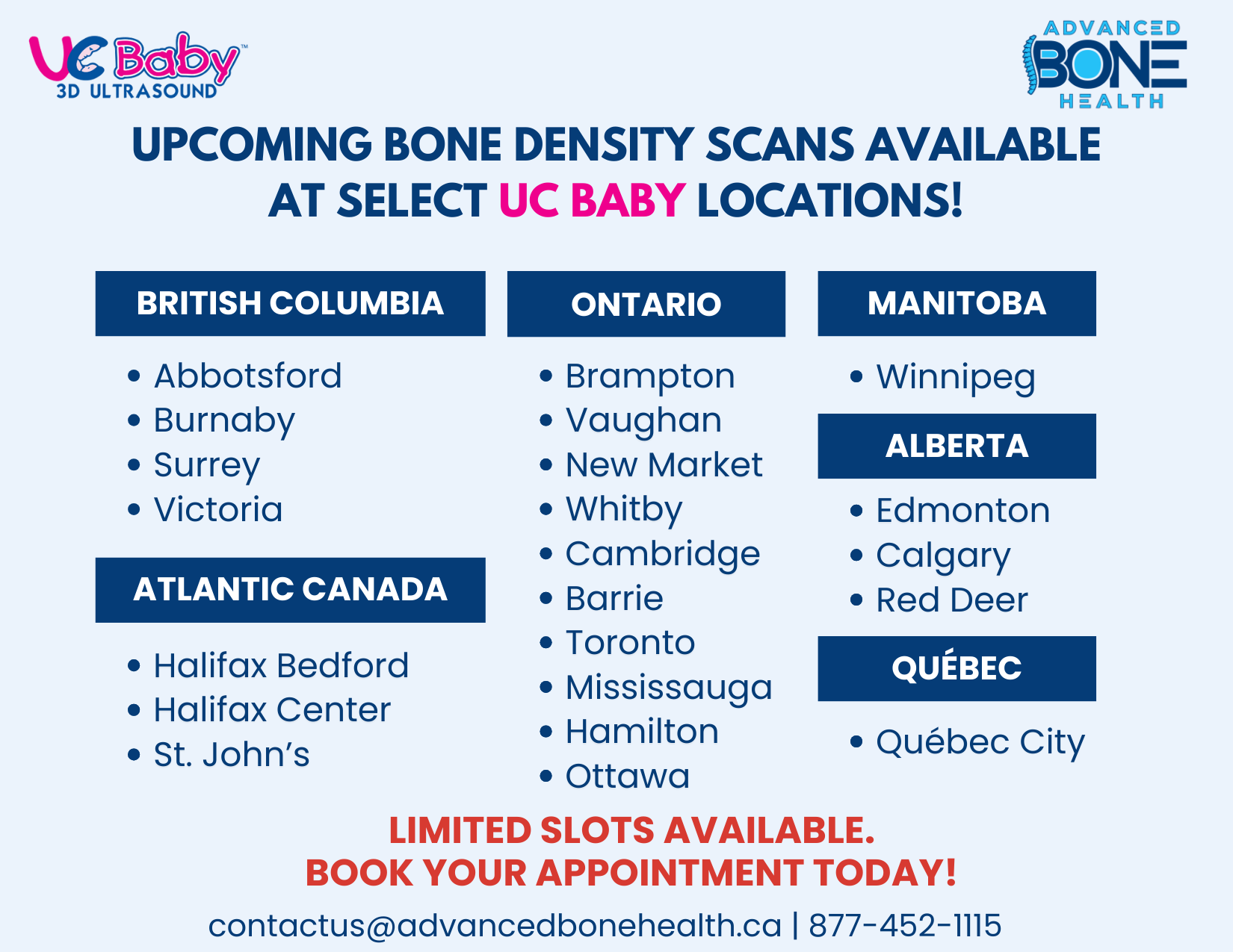 Advance Bone Health Locations