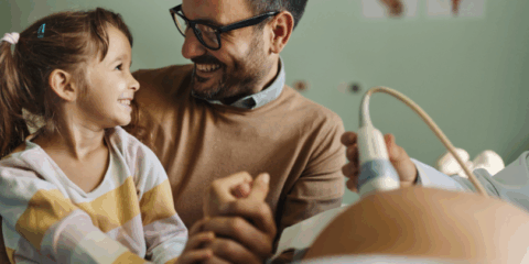 UC Baby Blog - Bring family to Ultrasound appointment